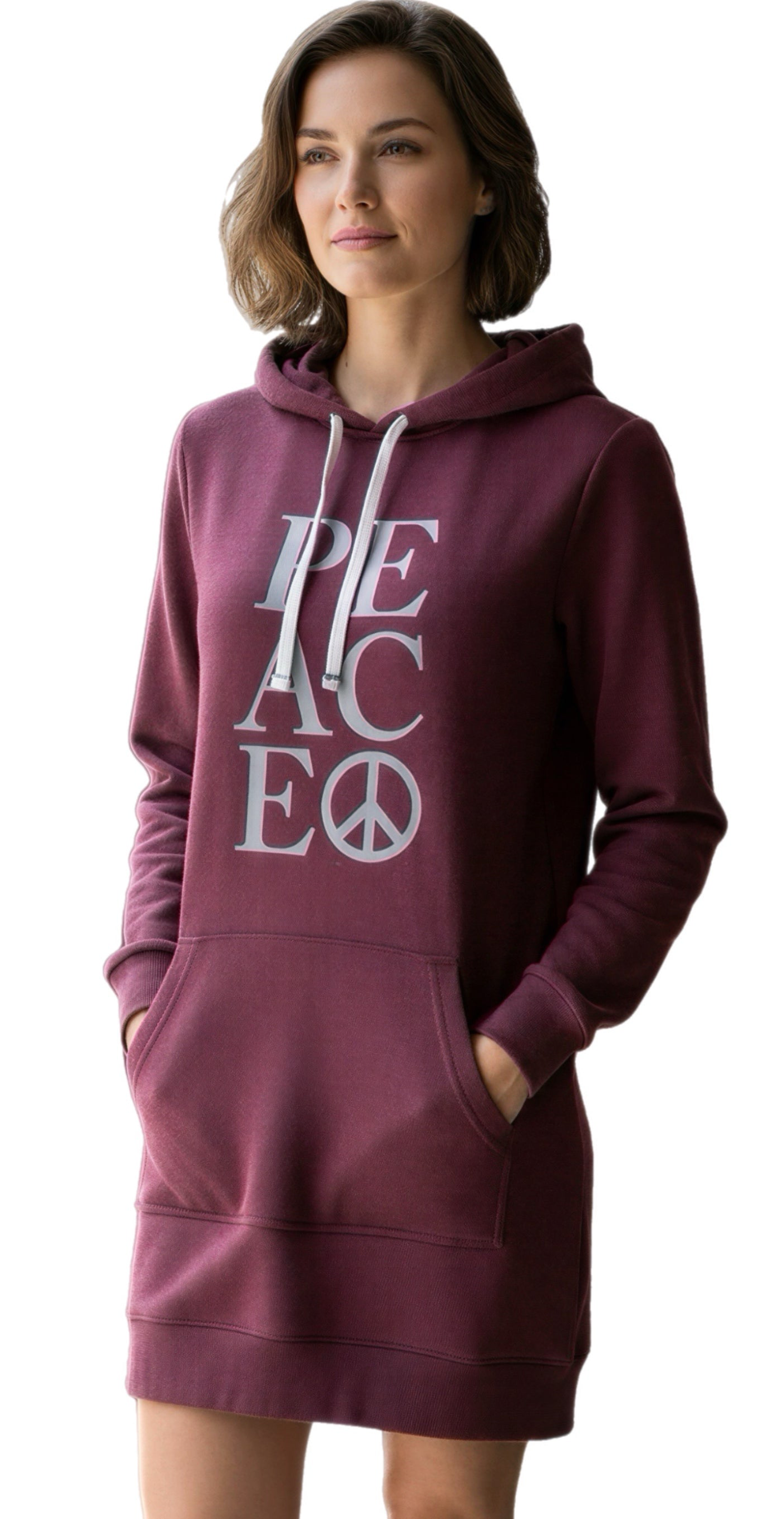 Peace Hoodie Dress