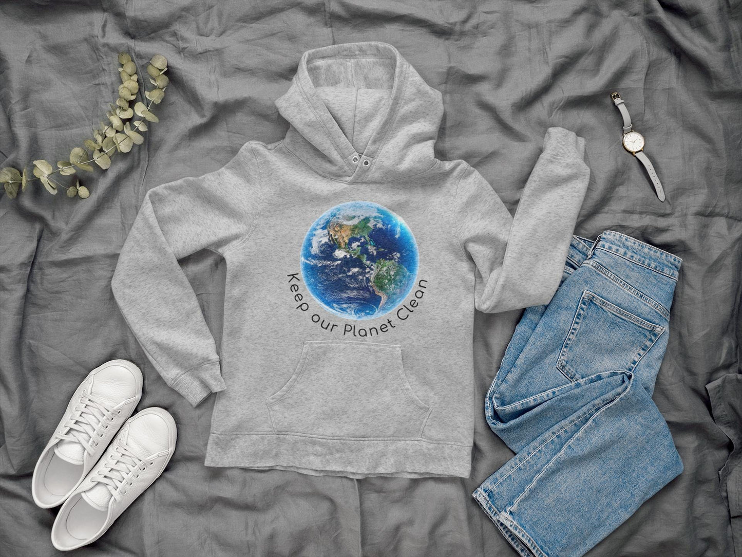 Planet Earth kid Hoodie Planet Earth Print for Adventurous Minds Vibrant Print Premium quality hoodie outfit for everday wear Unsiex kid