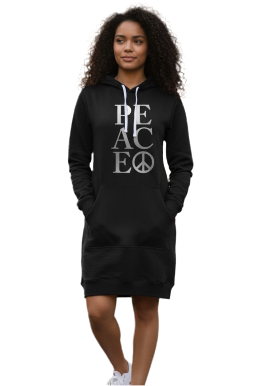 Peace Hoodie Dress