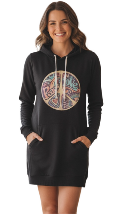 Love Harmony Hoodie Dress