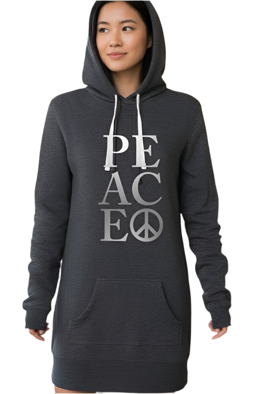 Peace Hoodie Dress