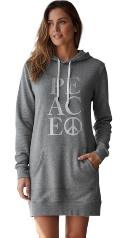 Peace Hoodie Dress