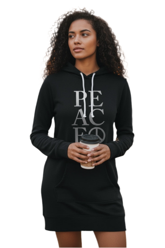 Peace Hoodie Dress
