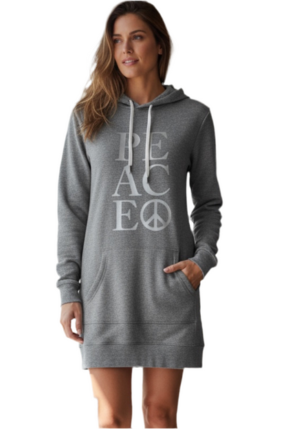 Peace Hoodie Dress