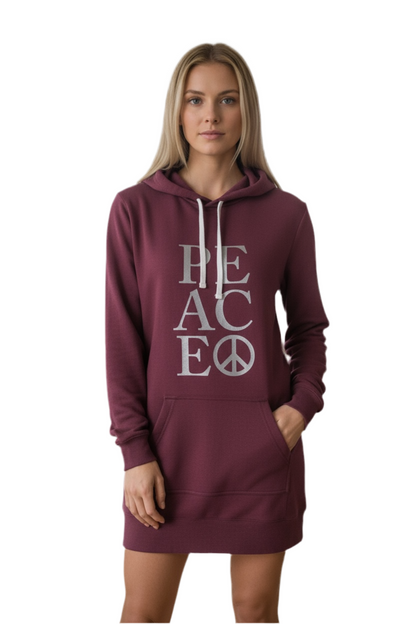 Peace Hoodie Dress