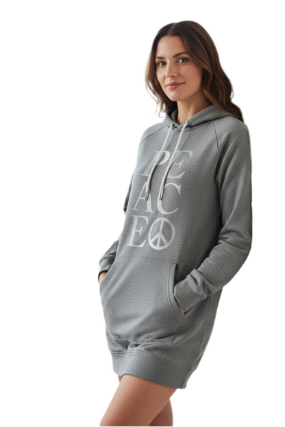 Peace Hoodie Dress