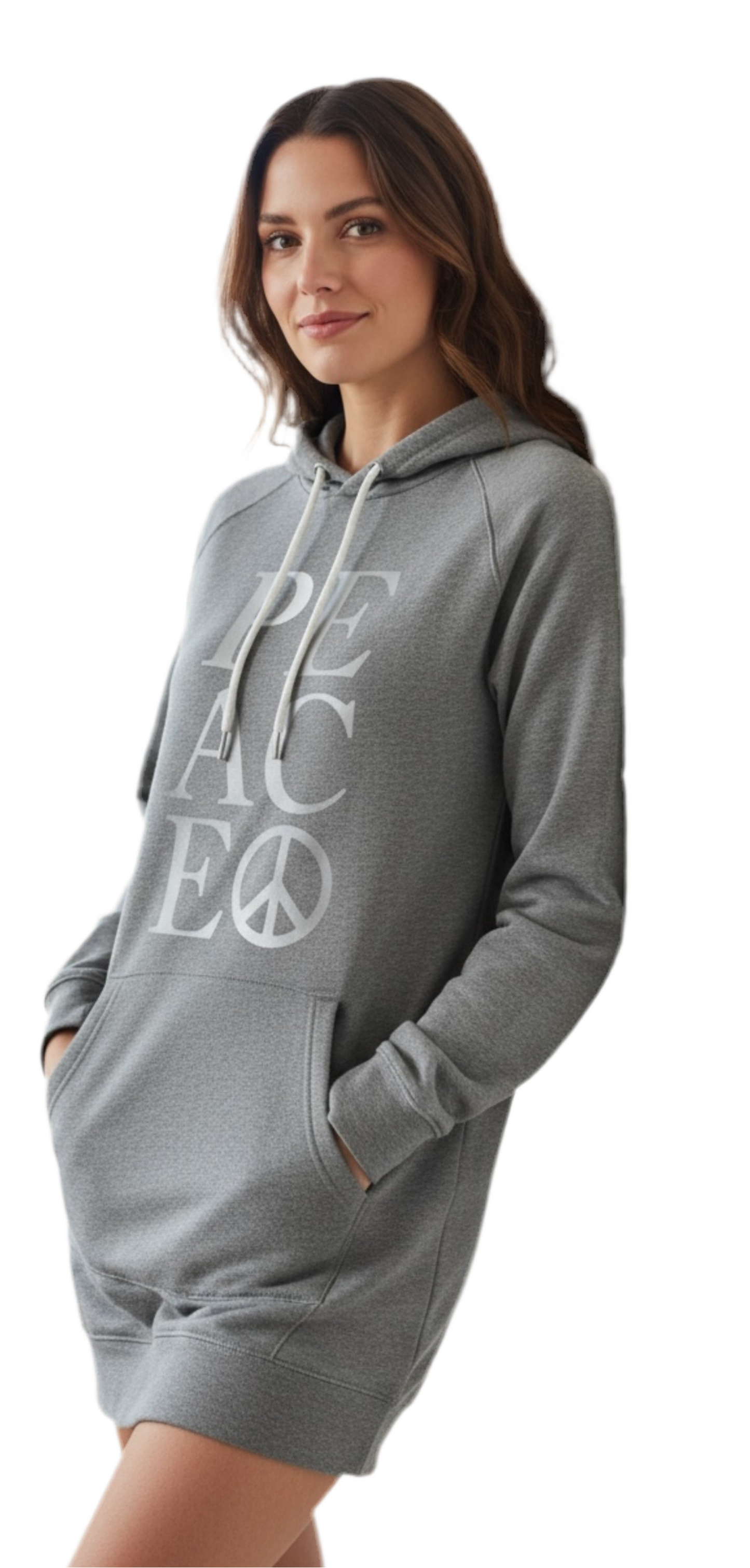 Peace Hoodie Dress