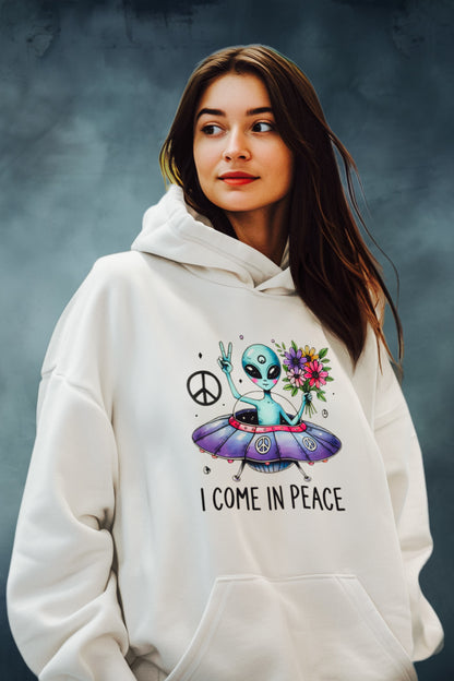 I come in Peace Hoodie