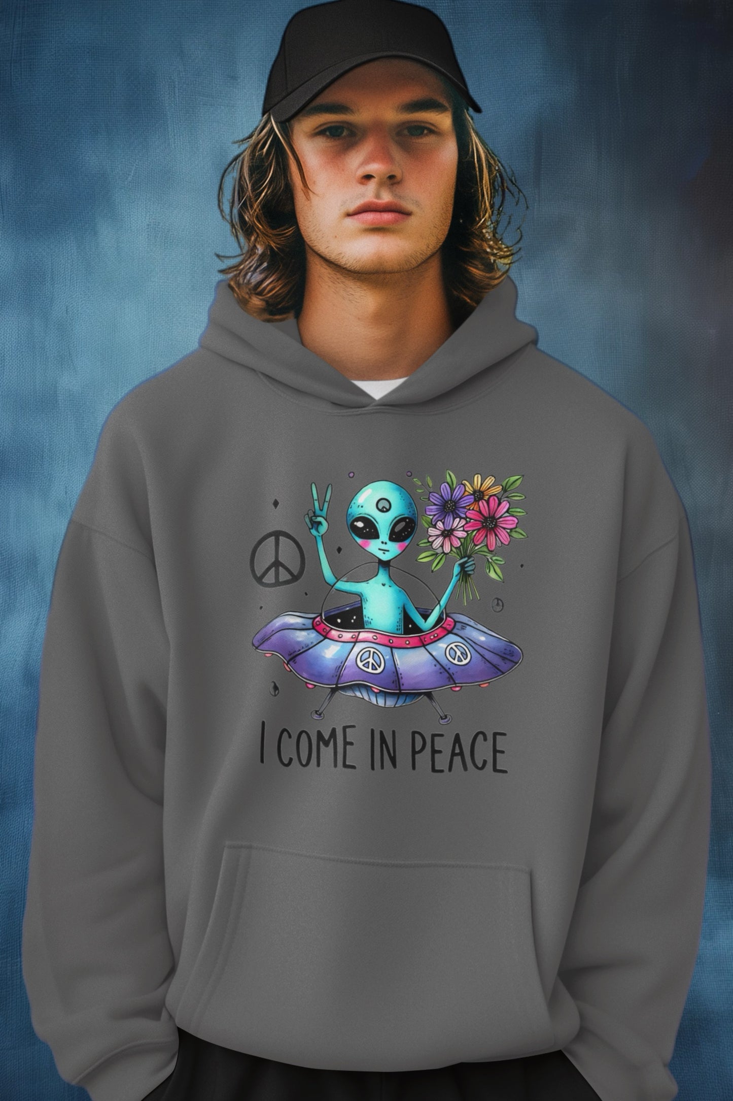 I Come in Peace Hoodie – Premium Streetwear