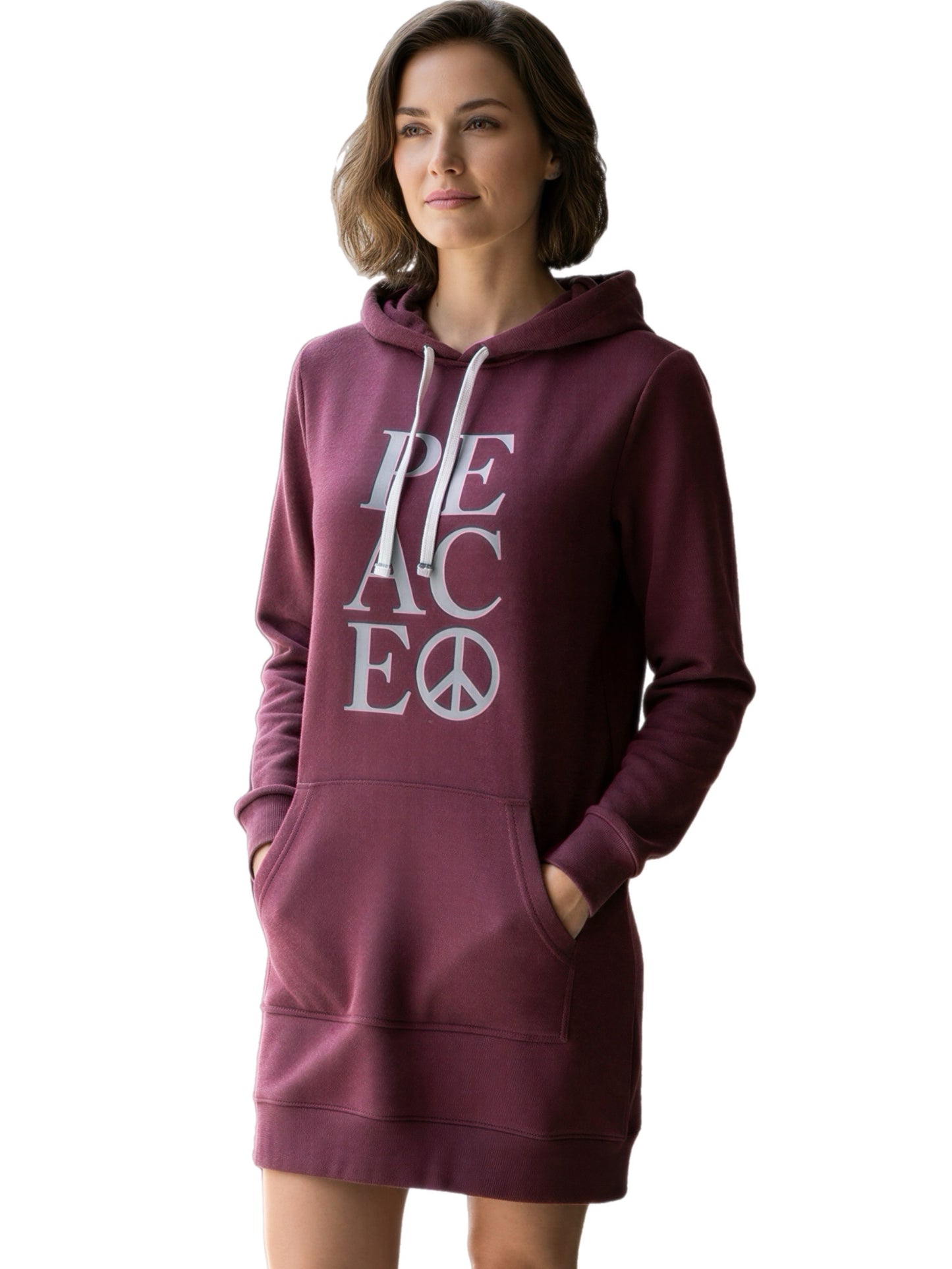 Peace Hoodie Dress