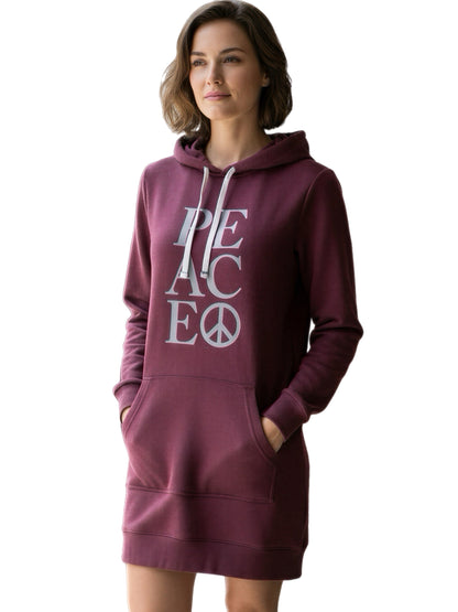 Peace Hoodie Dress