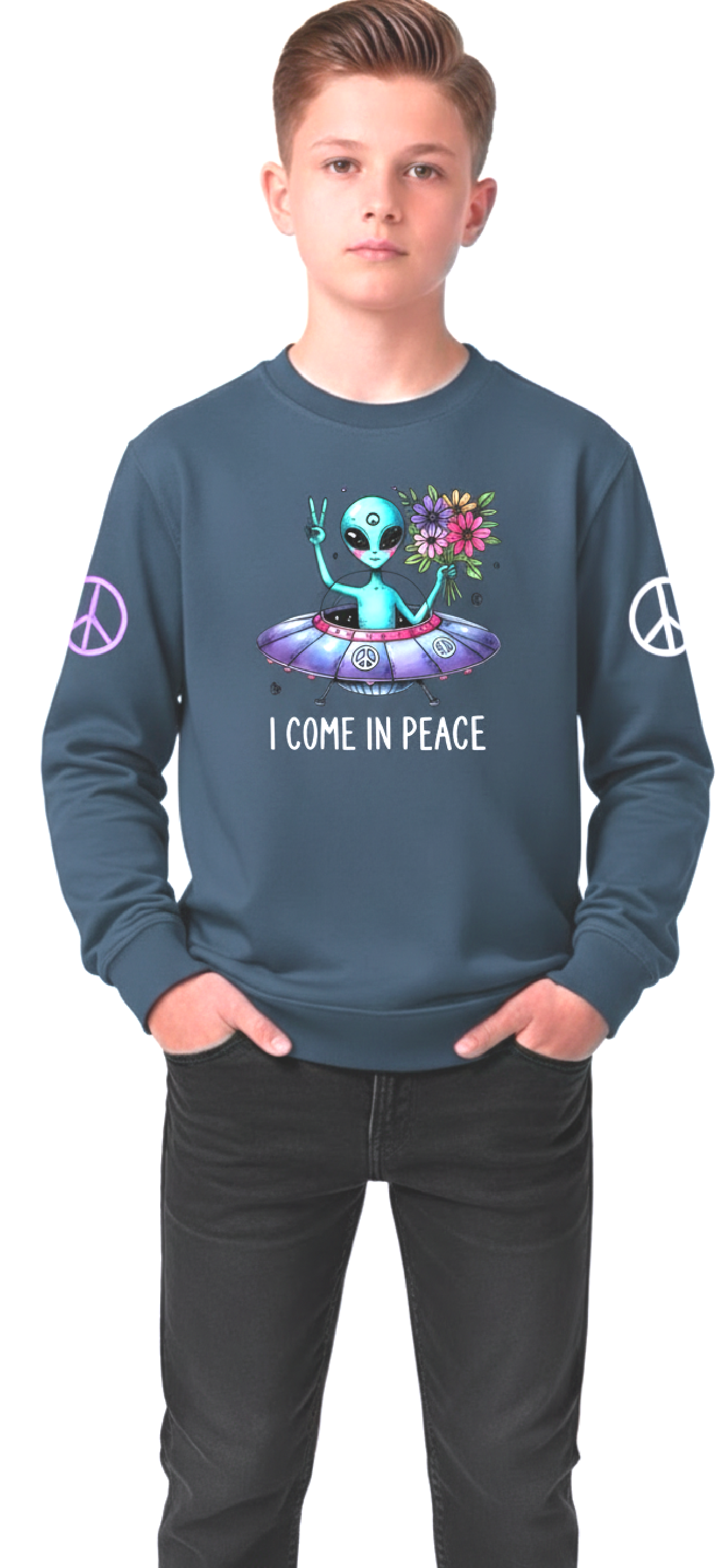 I come in Peace Sweatshirt