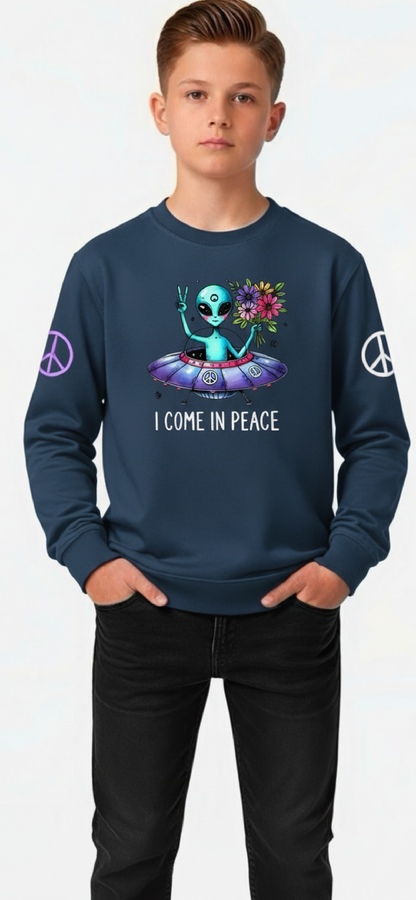 I come in Peace Sweatshirt