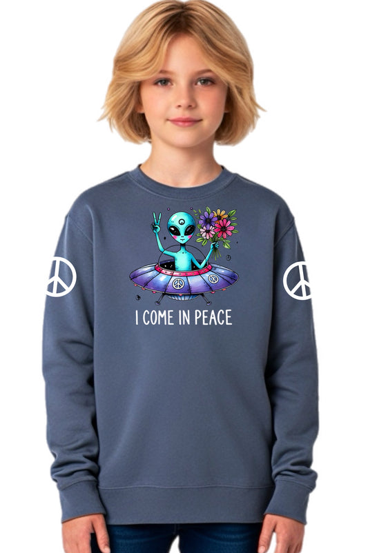 I come in Peace Sweatshirt