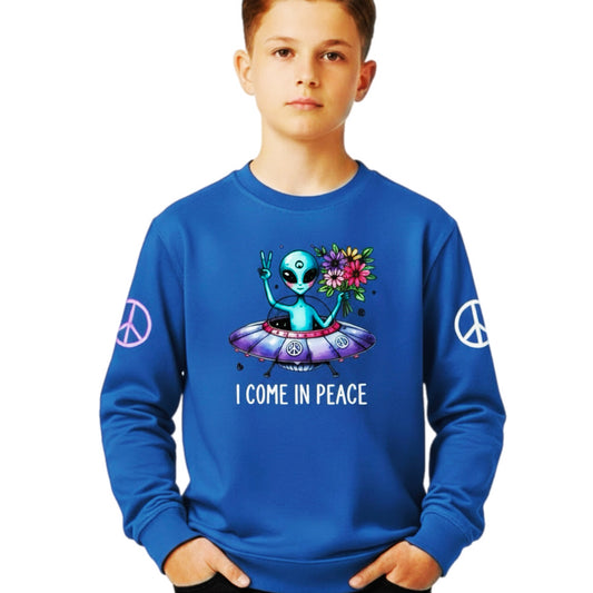 I come in Peace Sweatshirt