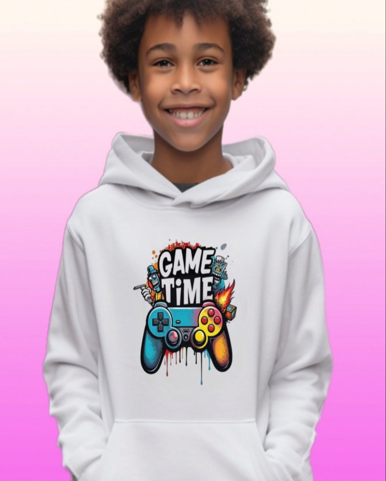 Gamer Hoodie for Kids – Cool Premium Sweatshirt Gaming inspired clothing Youth soft Hoodie apparel