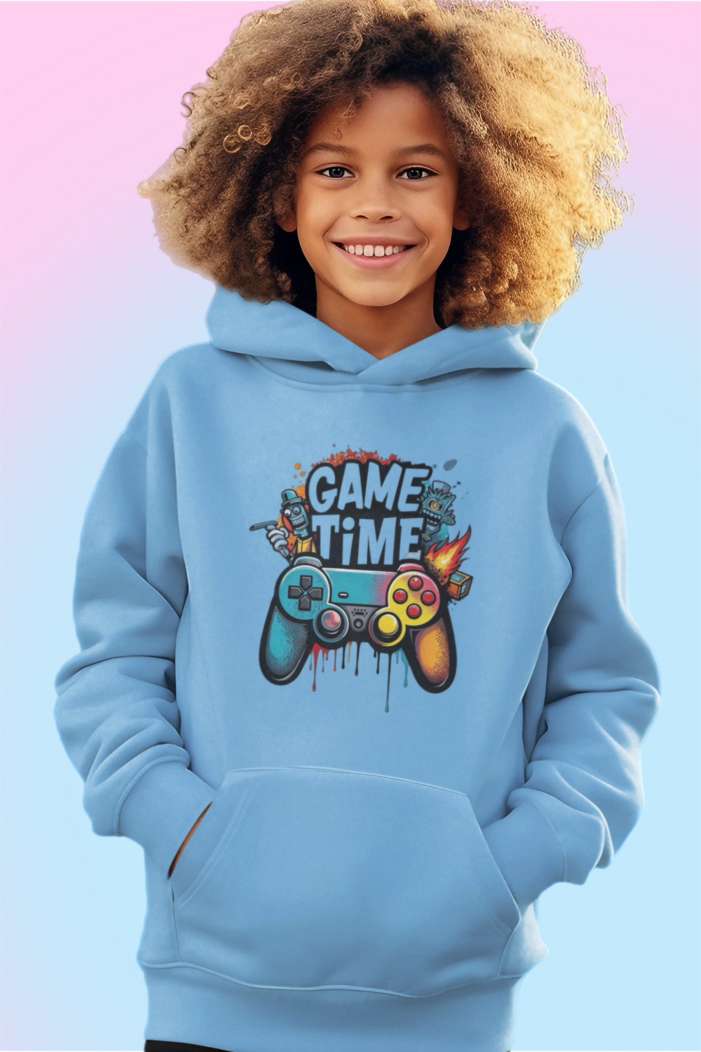 Gamer Hoodie for Kids – Cool Premium Sweatshirt Gaming inspired clothing Youth soft Hoodie apparel