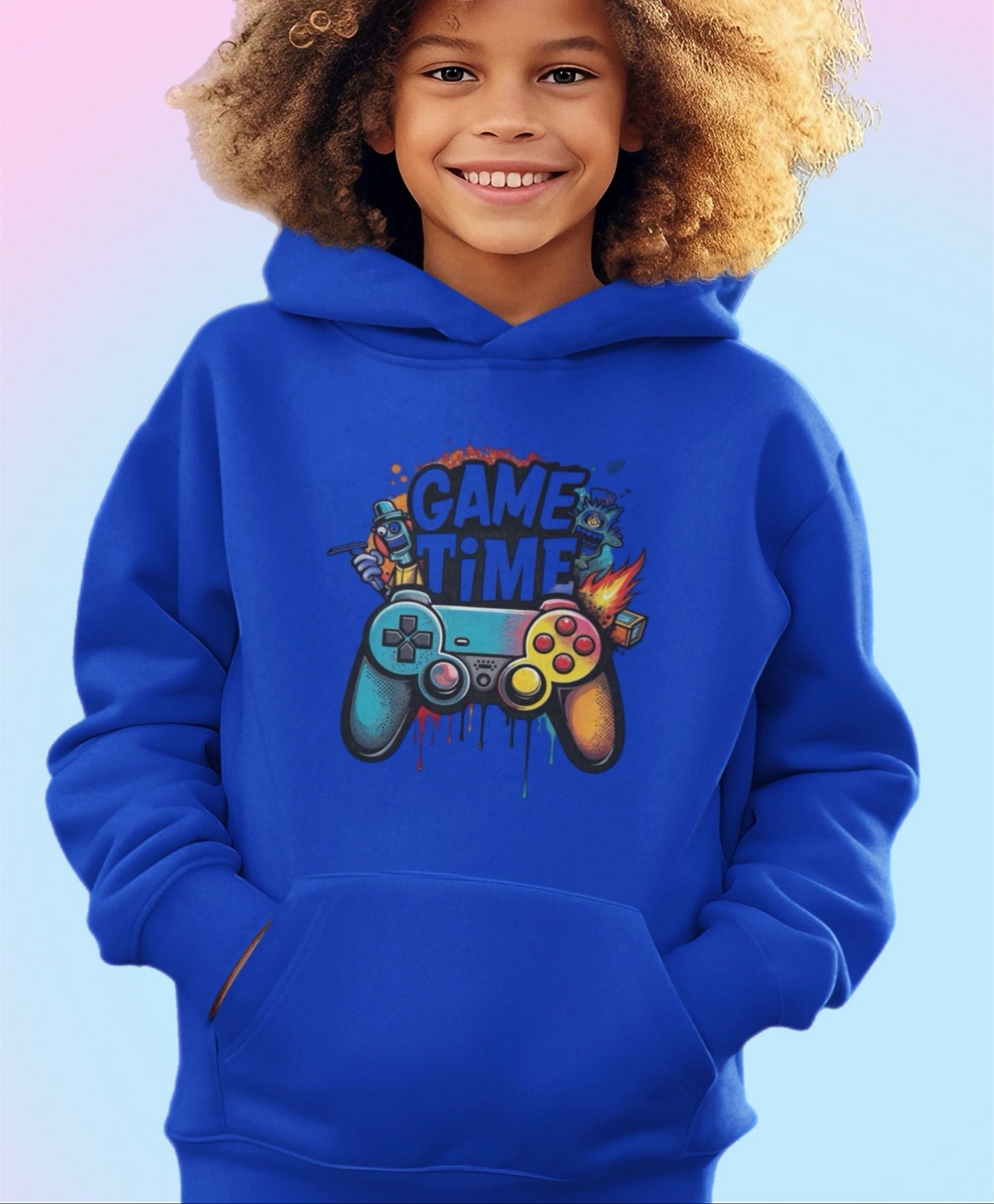 Gamer Hoodie for Kids – Cool Premium Sweatshirt Gaming inspired clothing Youth soft Hoodie apparel