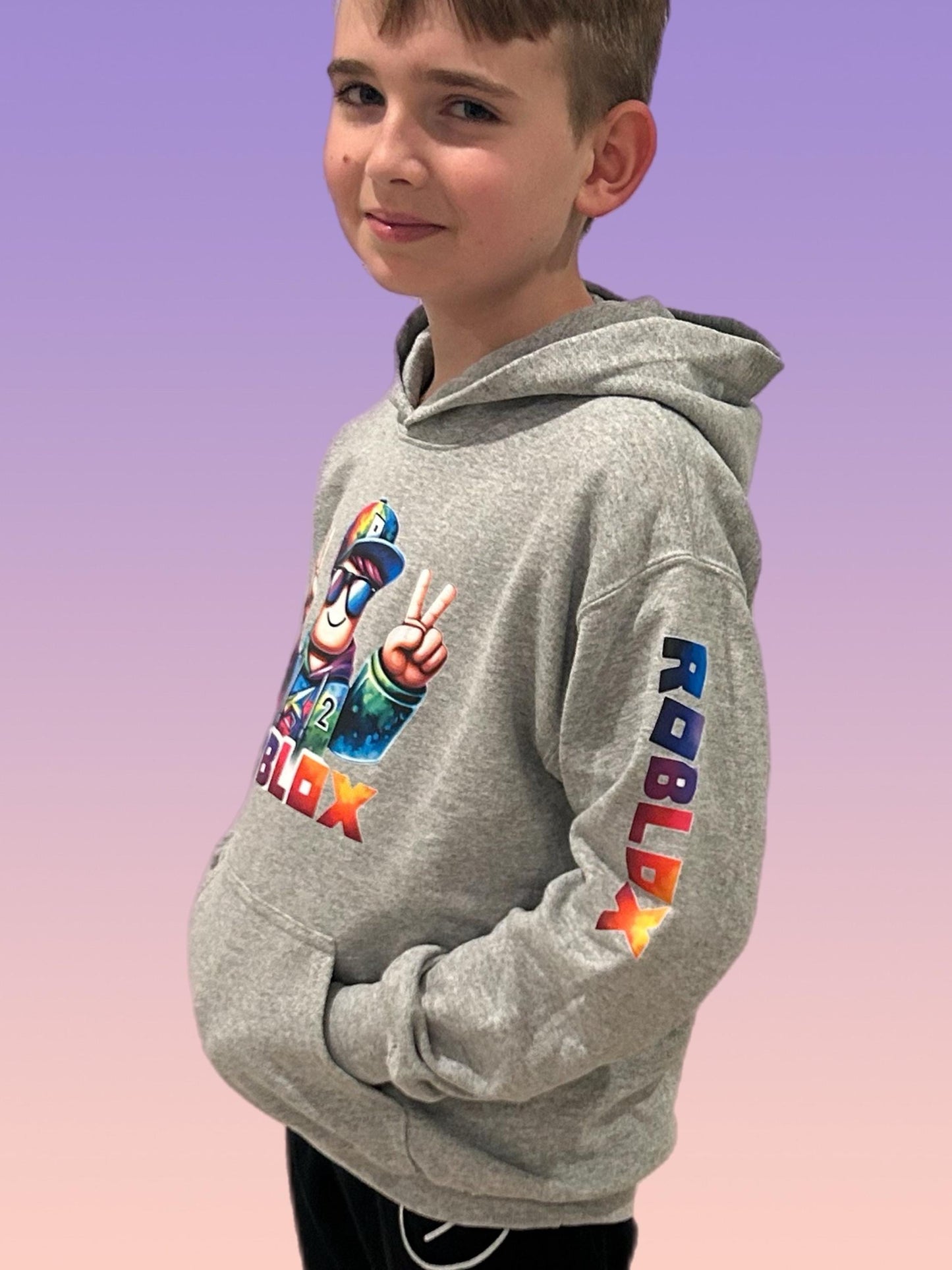 Gaming outfit Vibrant Print color Youth Hoodie Premium Fabric