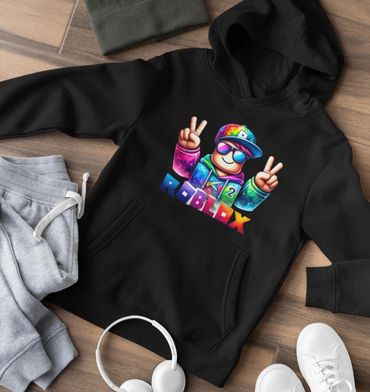 Gaming outfit Vibrant Print color Youth Hoodie Premium Fabric