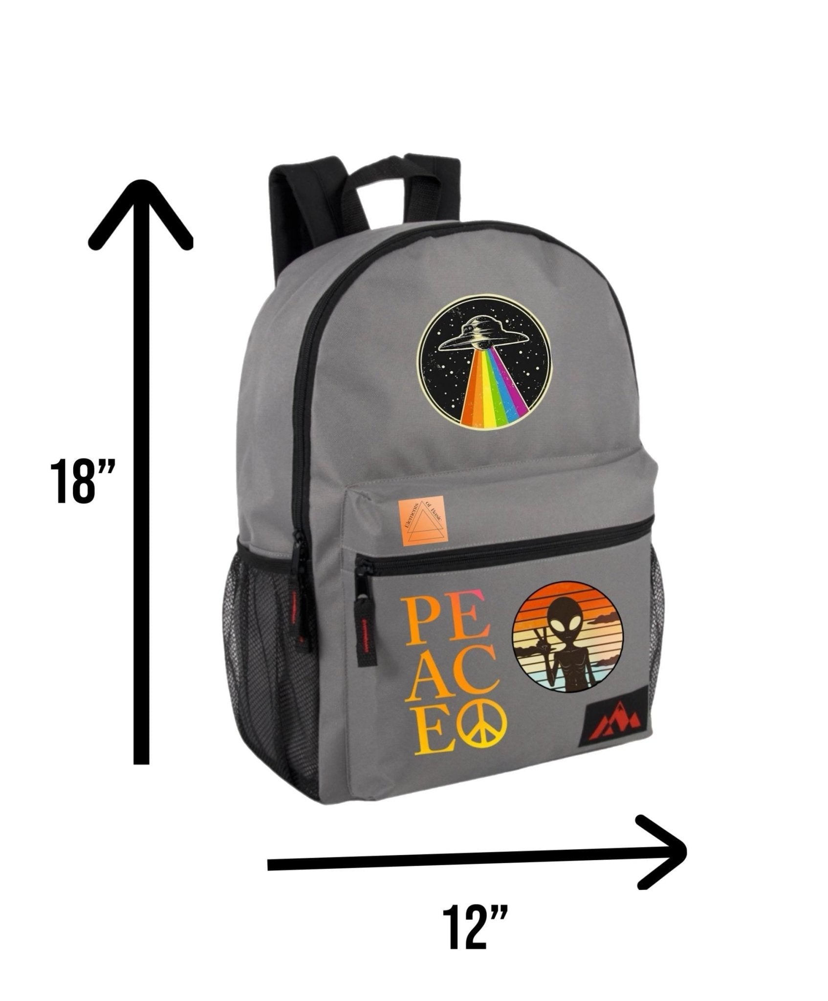 Alien Lover Backpack | UFO School Bag - My Store