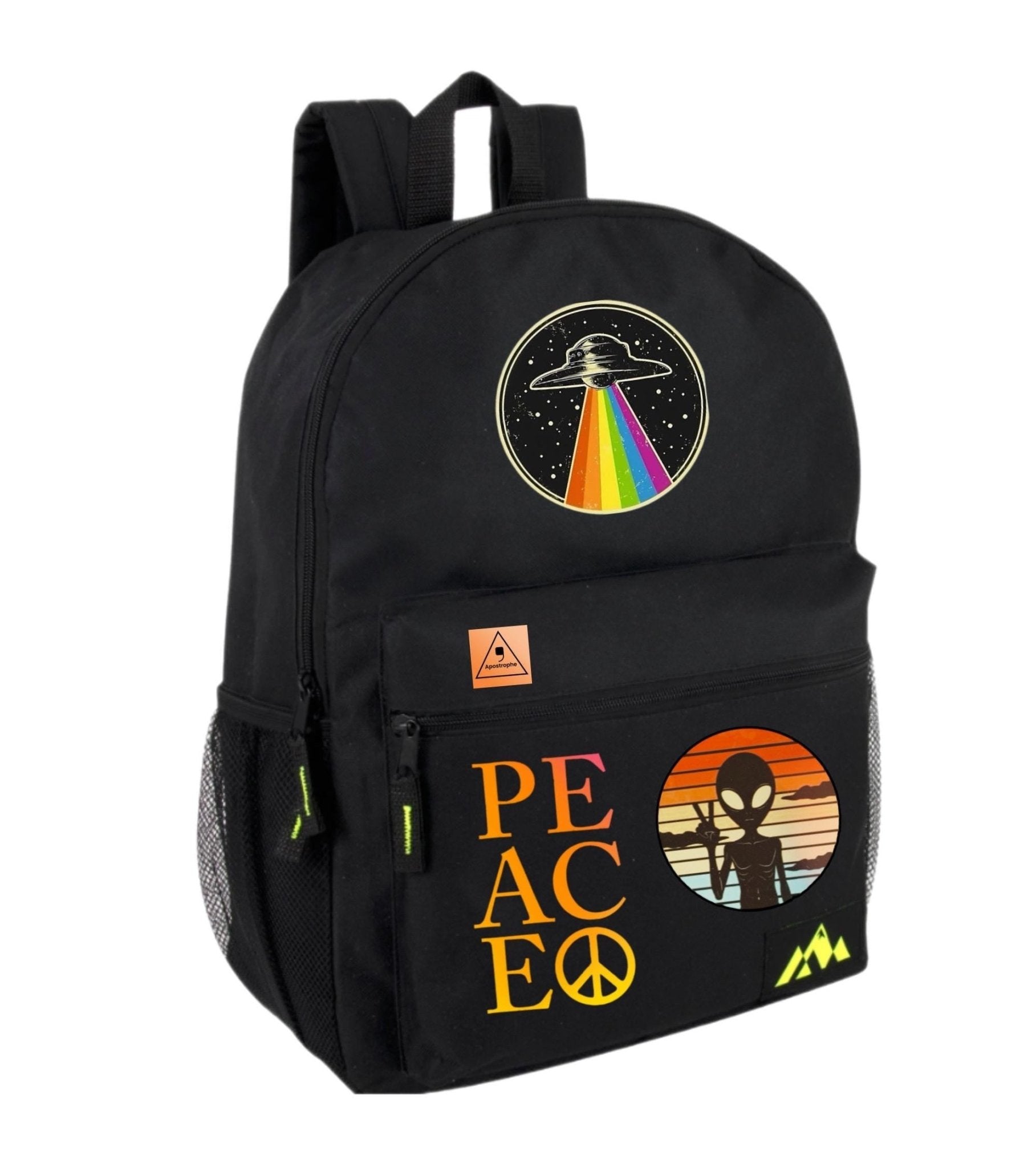 Alien Lover Backpack  UFO School Bag