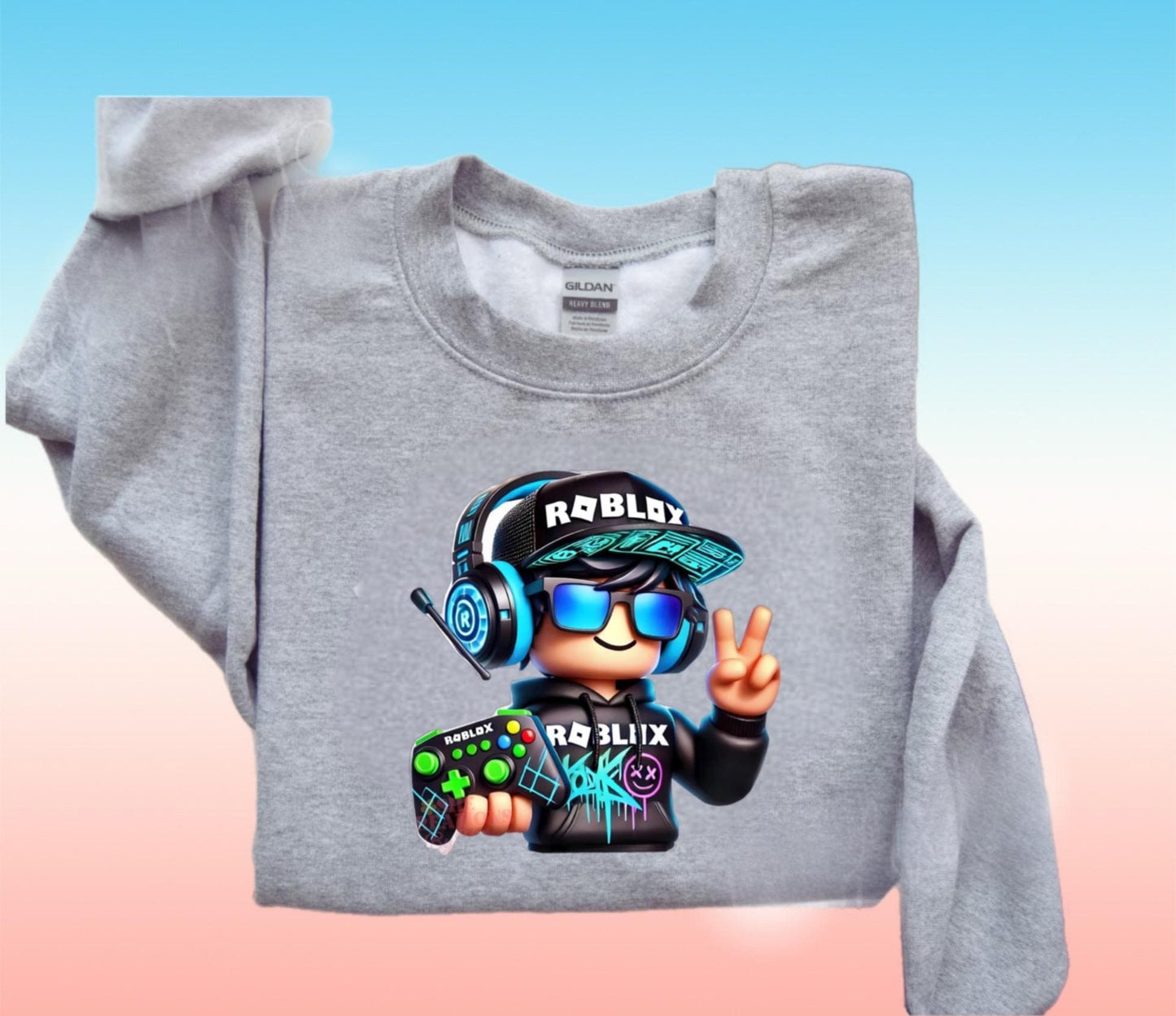 Kids gamer Sweatshirt – Youth Gaming Pullover Hoodie Style Top Trendy Gaming Sweatshirt    Youth Apparel