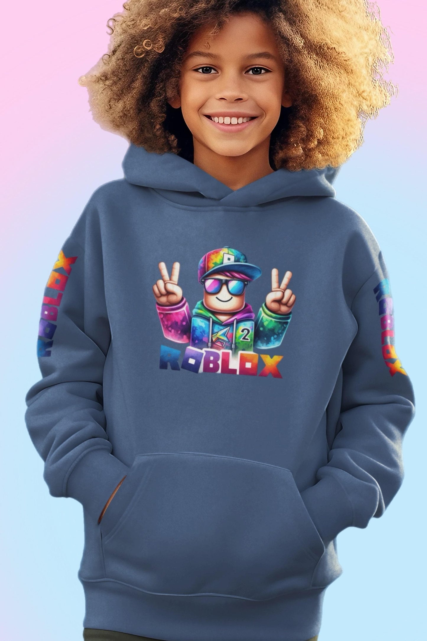 Gaming outfit Vibrant Print color Youth Hoodie Premium Fabric