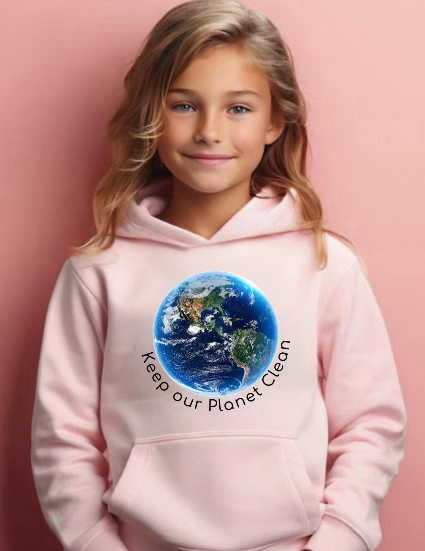 Planet Earth kid Hoodie Planet Earth Print for Adventurous Minds Vibrant Print Premium quality hoodie outfit for everday wear Unsiex kid