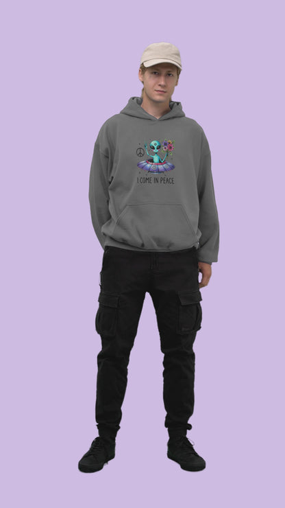 I come in Peace Hoodie