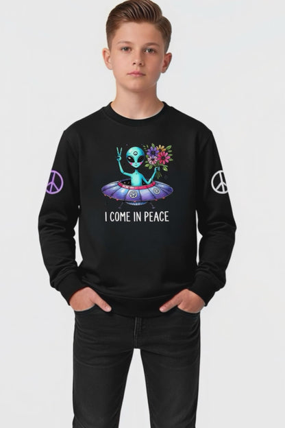 I come in Peace Sweatshirt
